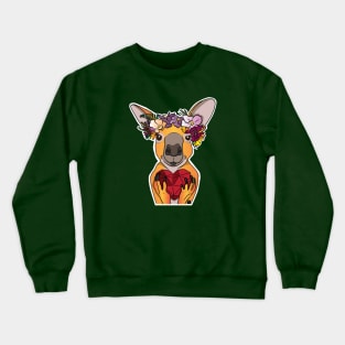 Kangaroo Heart Crewneck Sweatshirt